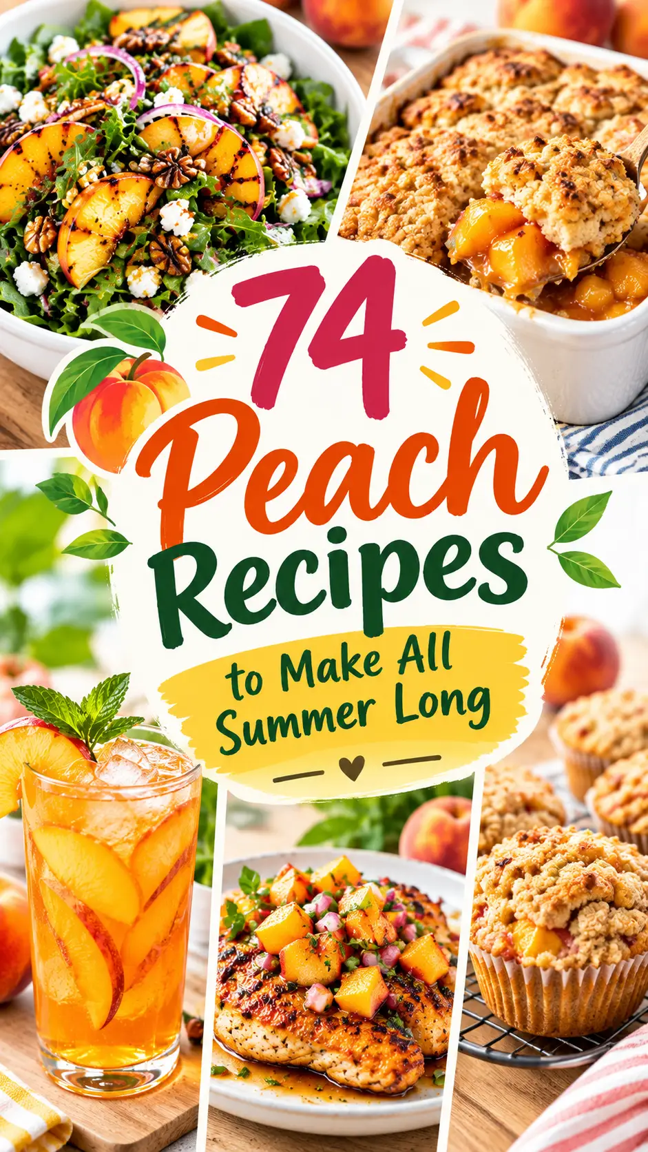 74 Peach Recipes to Make All Summer Long