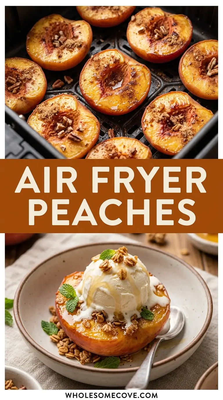 Air Fryer Peaches Recipe