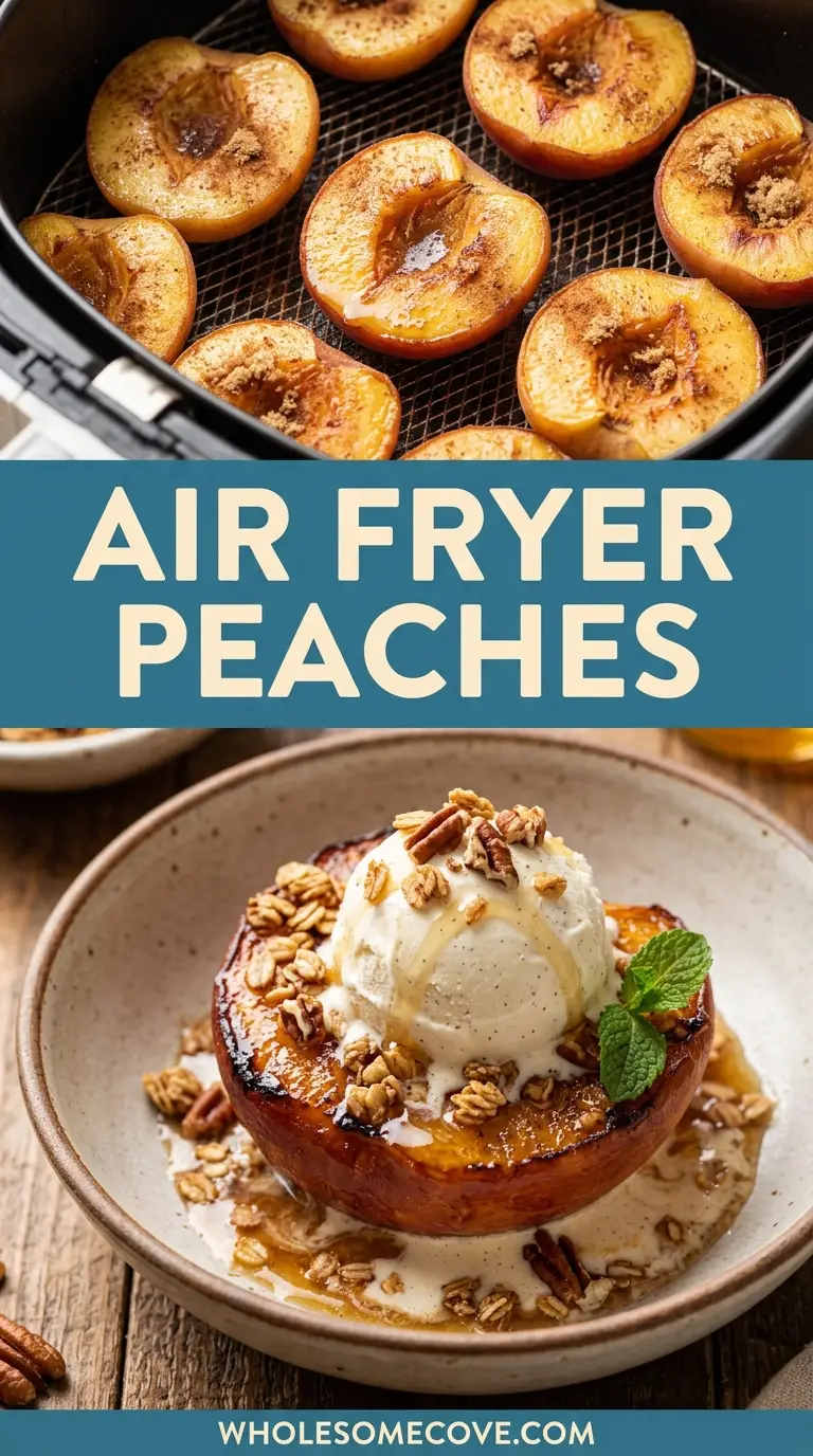 Air Fryer Peaches Recipe