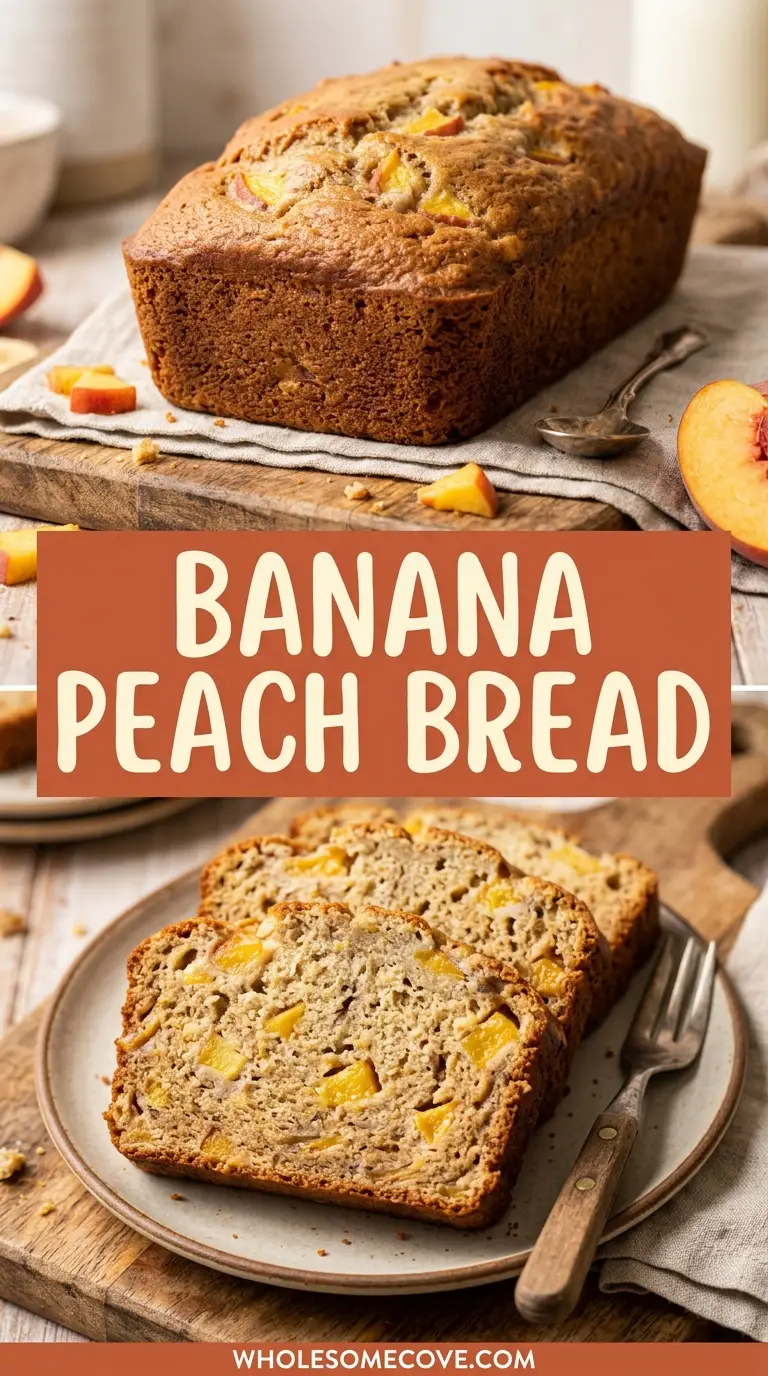 Banana Peach Bread Recipe