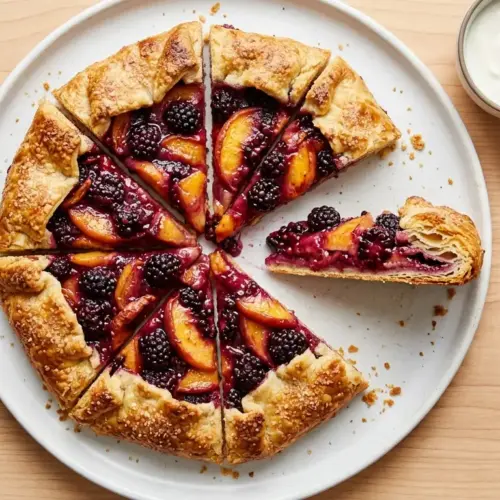 Blackberry Peach Galette Recipe