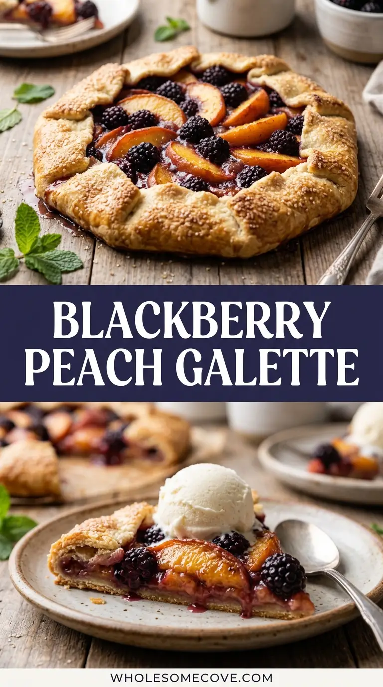 Blackberry Peach Galette Recipe