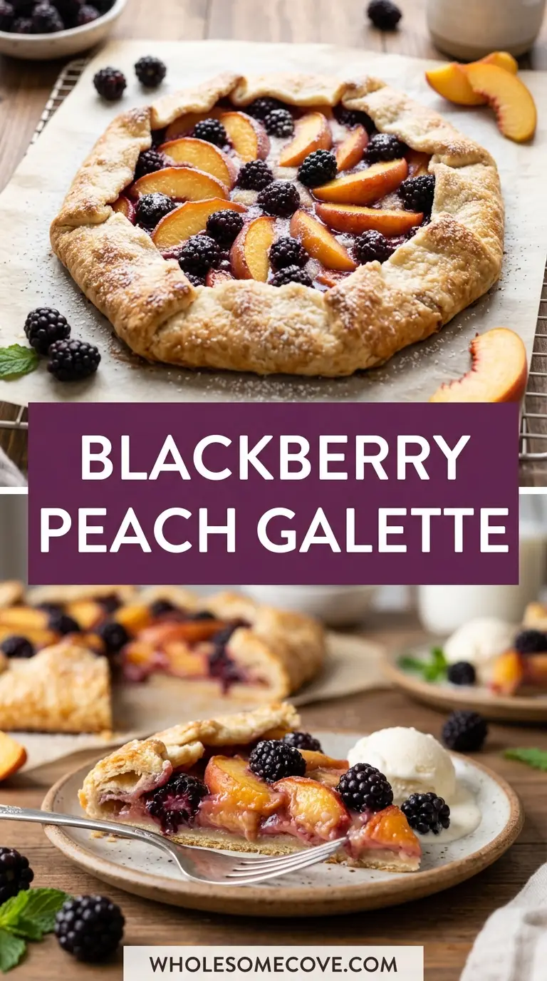 Blackberry Peach Galette Recipe