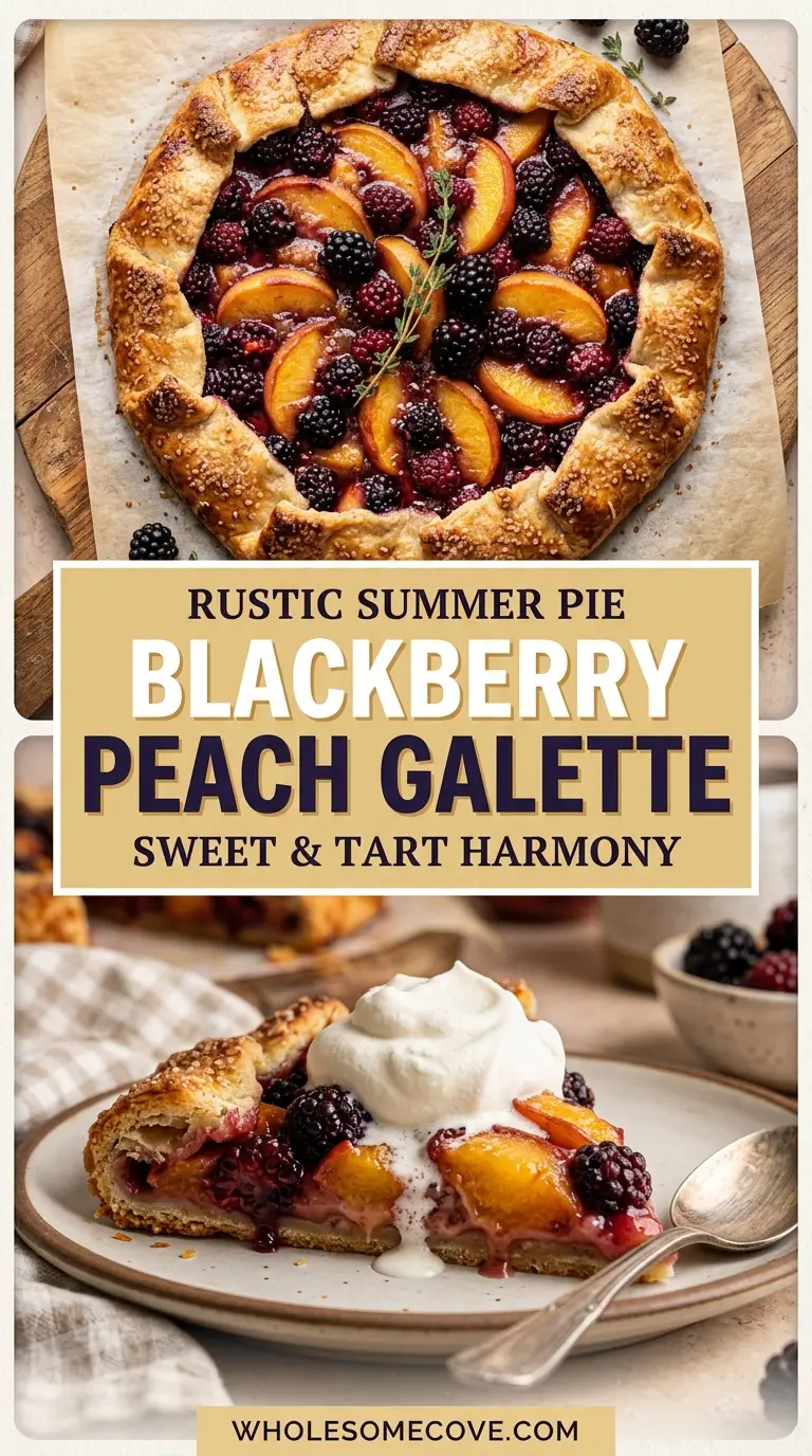 Blackberry Peach Galette Recipe