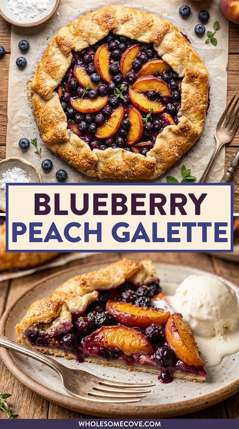 Blueberry Peach Galette Recipe