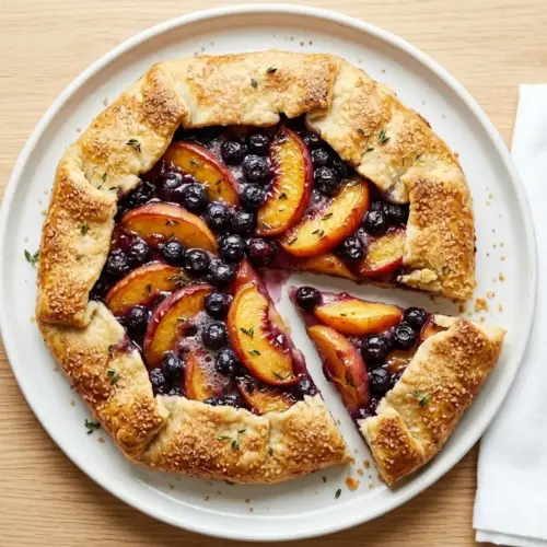 Blueberry Peach Galette Recipe