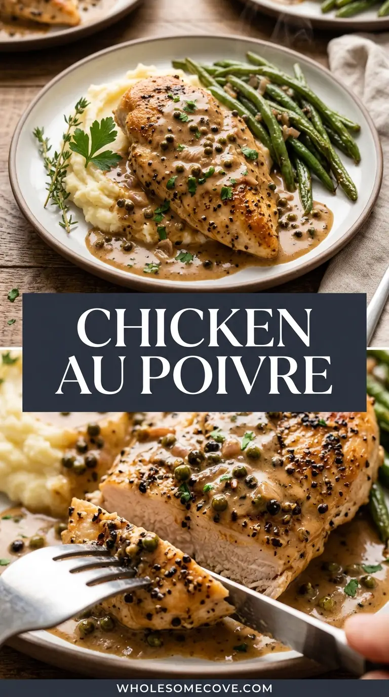 Chicken au Poivre Recipe