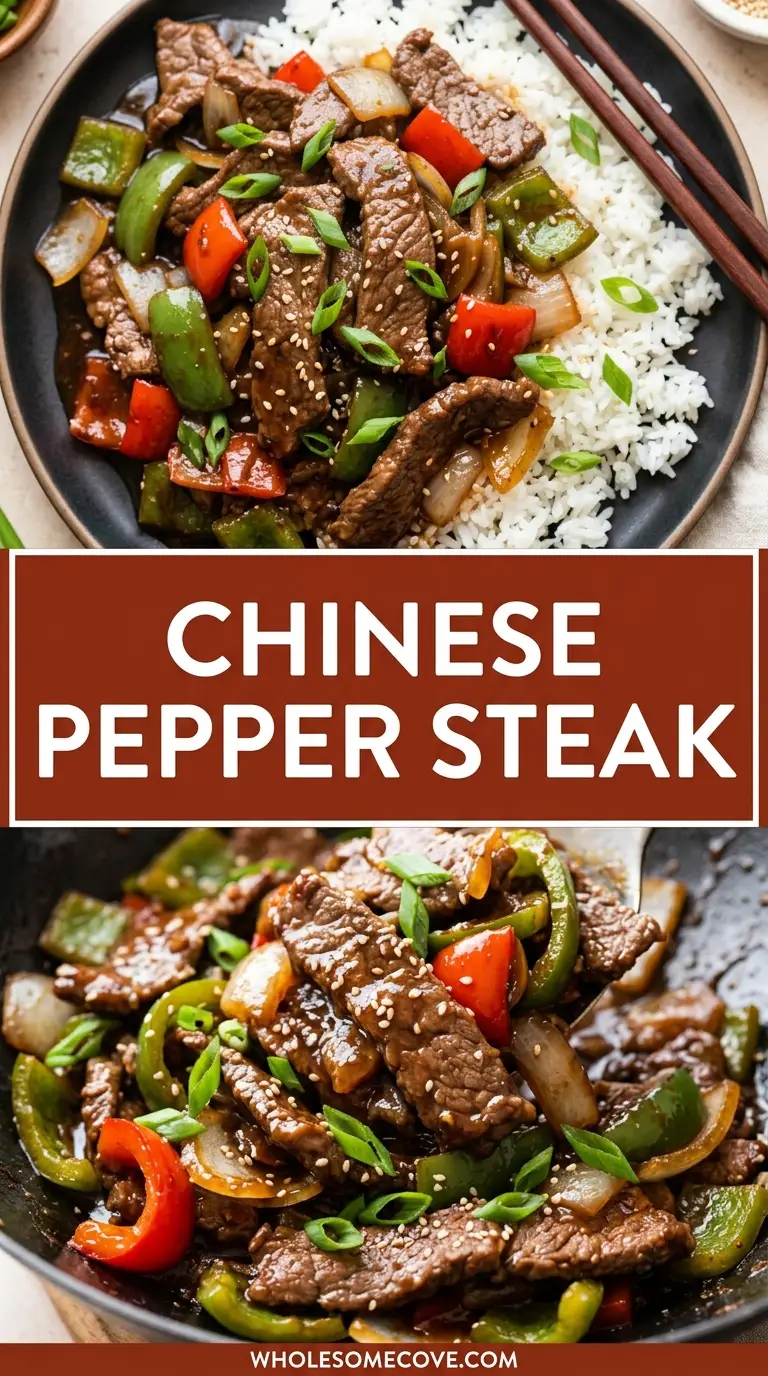 Chinese Pepper Steak Recipe
