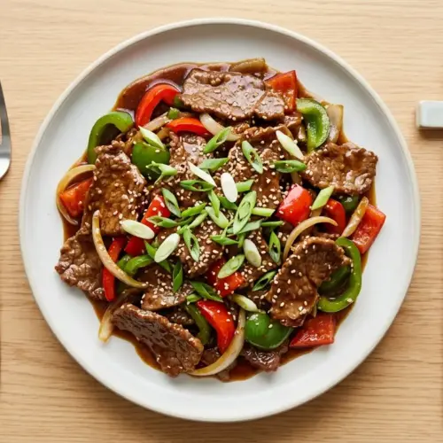 Chinese Pepper Steak Recipe