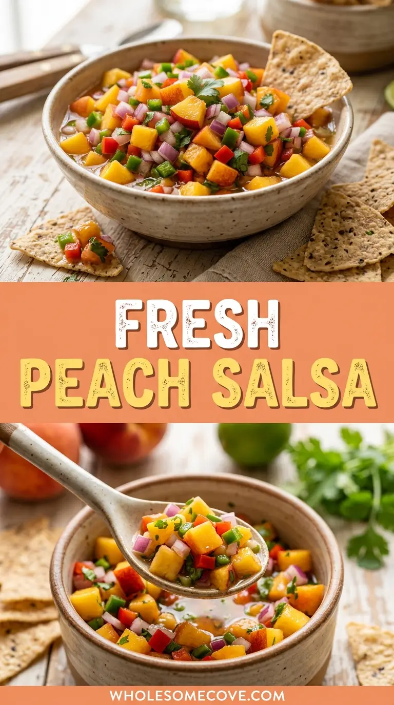 Fresh Peach Salsa Recipe