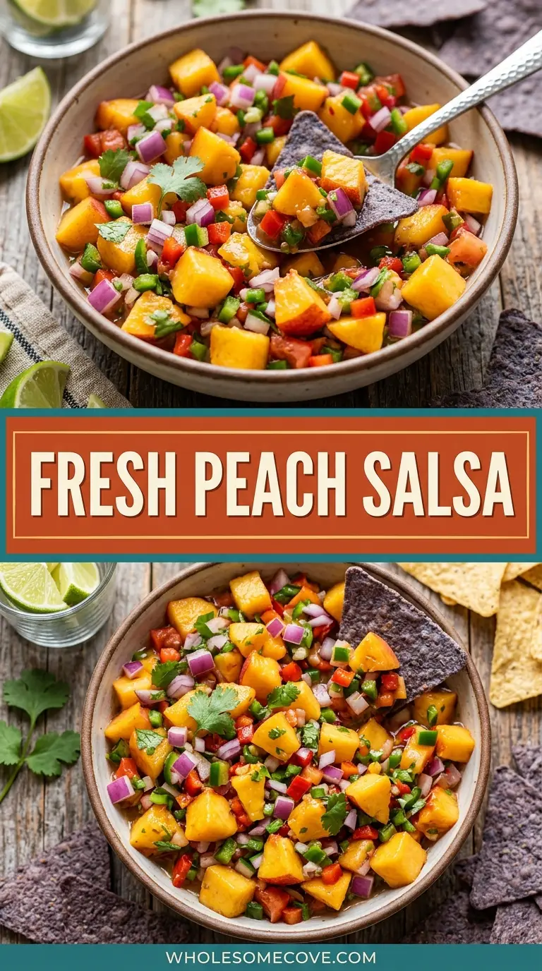 Fresh Peach Salsa Recipe