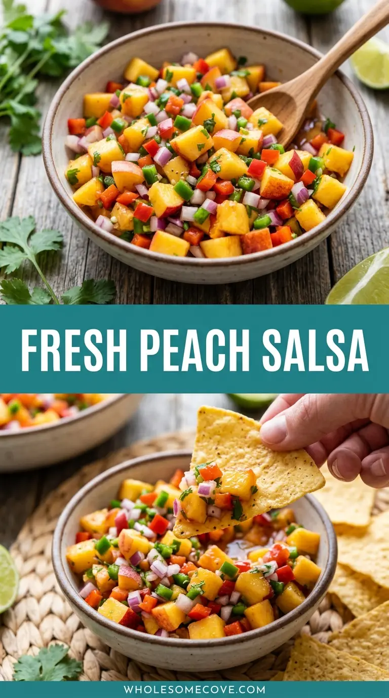 Fresh Peach Salsa Recipe