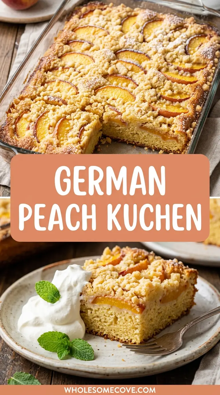 German Peach Kuchen Recipe