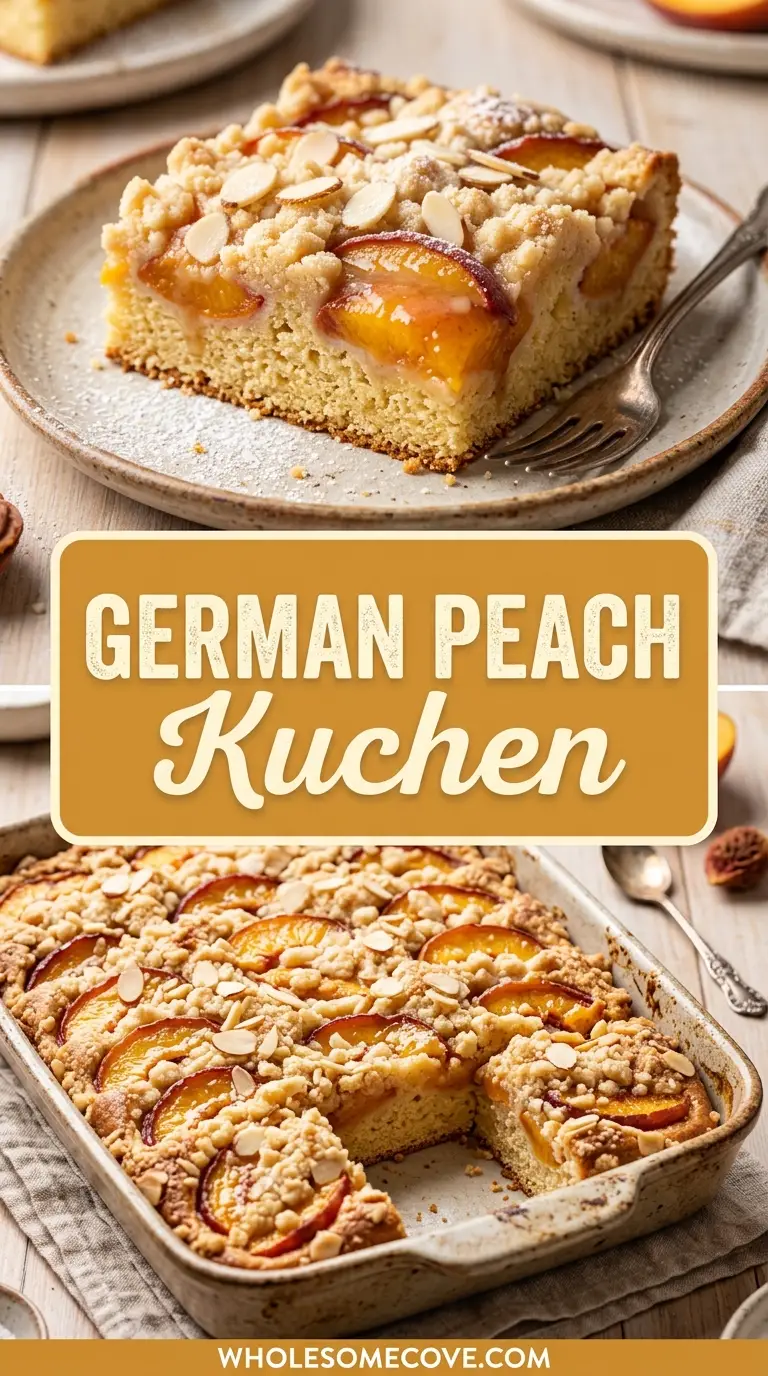 German Peach Kuchen Recipe