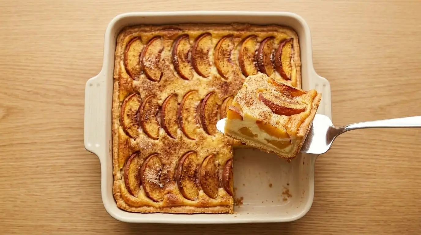 German Peach Kuchen Recipe