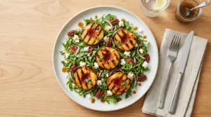 Grilled Peach Salad Recipe