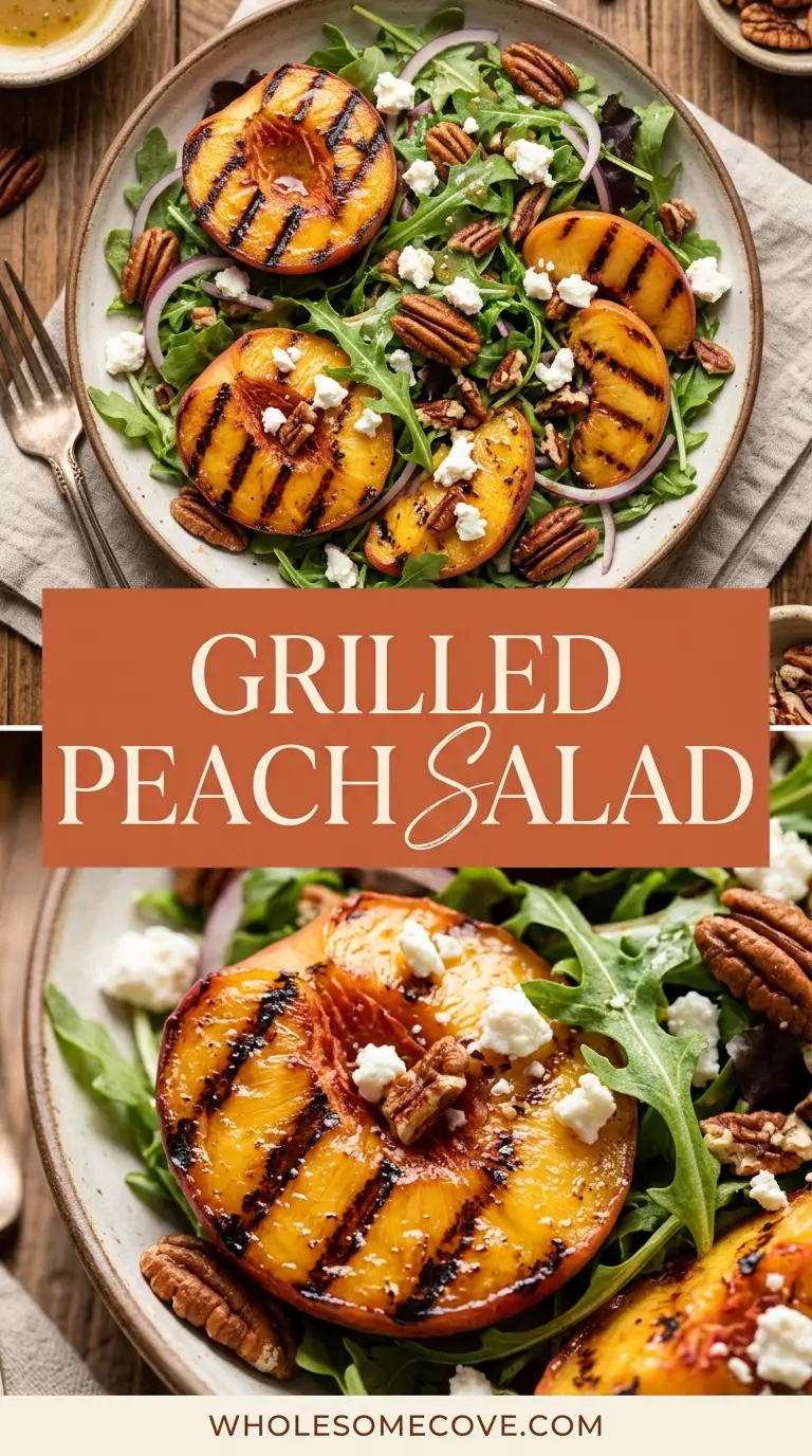 Grilled Peach Salad Recipe