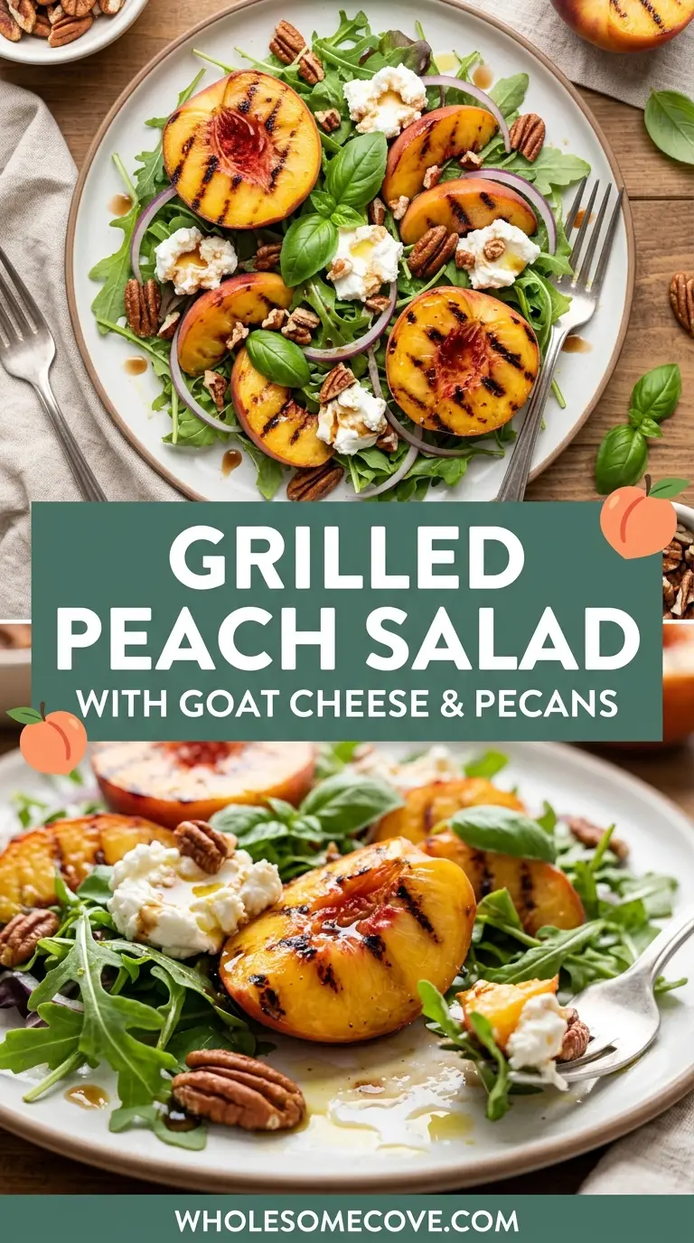 Grilled Peach Salad Recipe