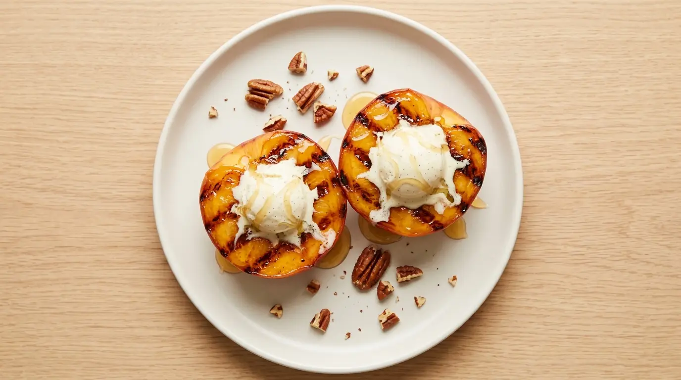 Grilled Peaches Recipe