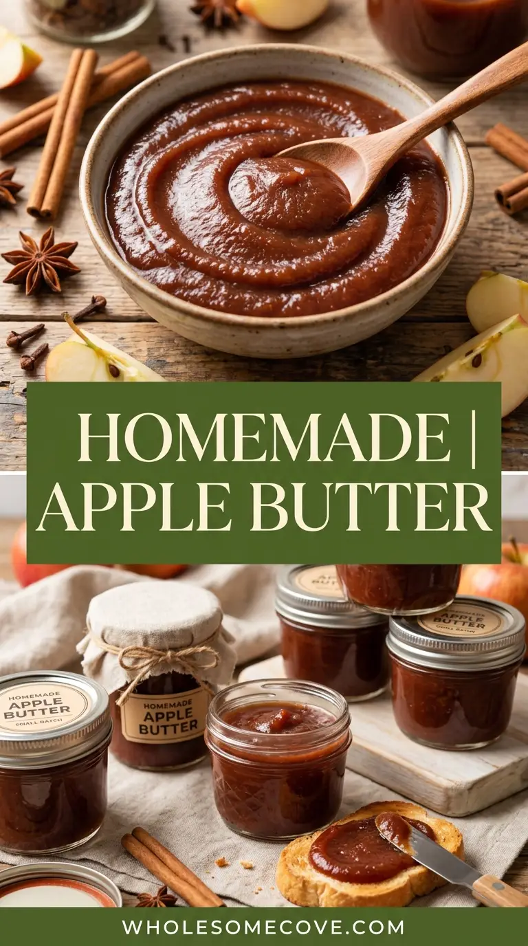Homemade Apple Butter Recipe