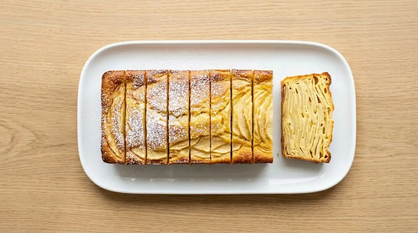 Invisible Apple Cake Recipe