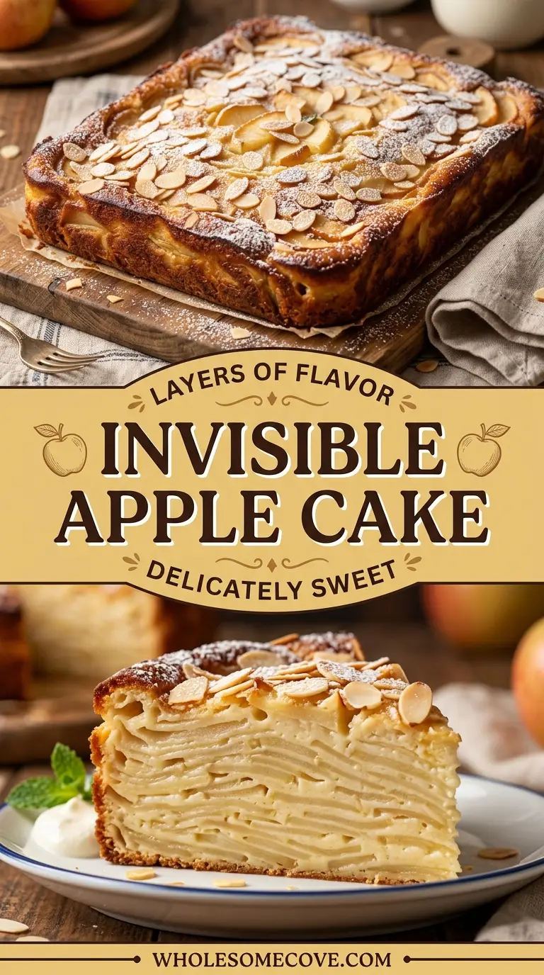 Invisible Apple Cake Recipe