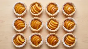 Mini Peach Tart Recipe