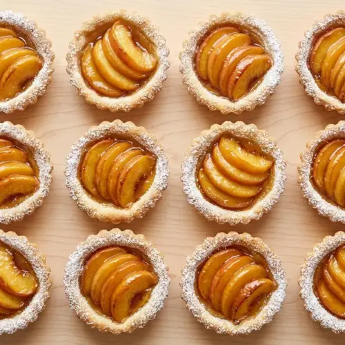 Mini Peach Tart Recipe