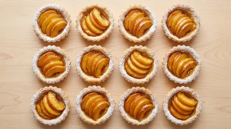 Mini Peach Tart Recipe