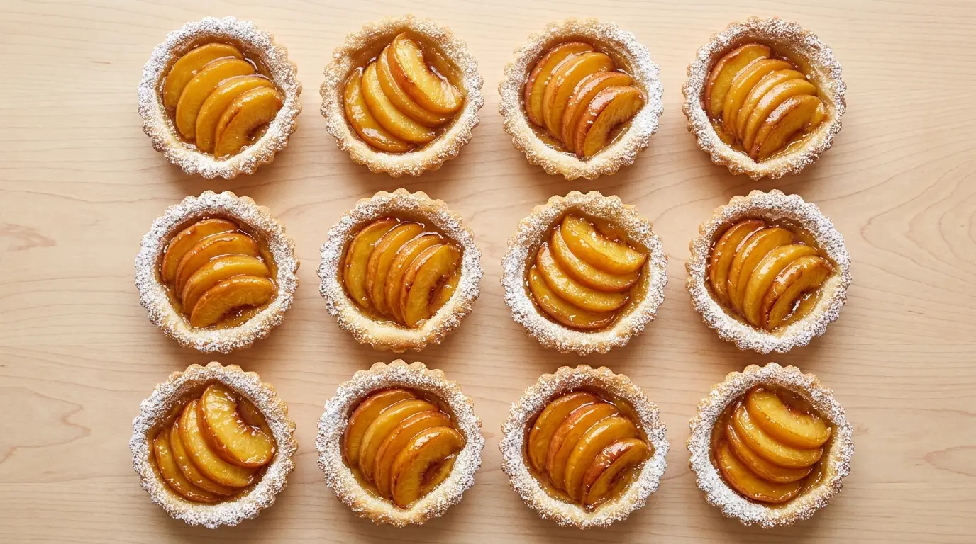 Mini Peach Tart Recipe