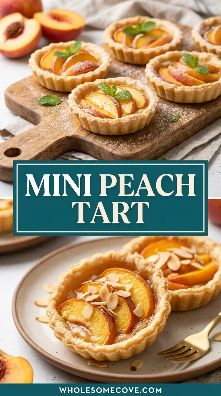 Mini Peach Tart Recipe