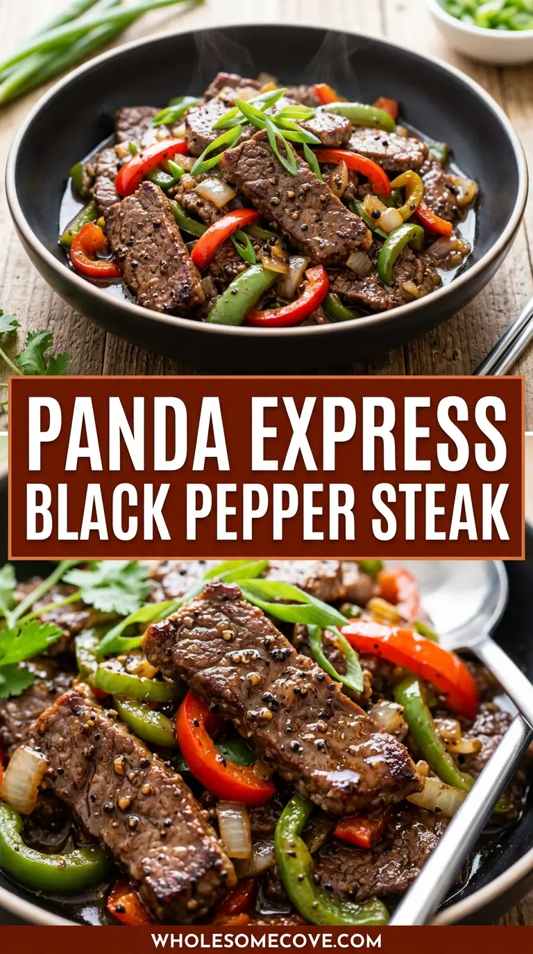 Panda Express Black Pepper Steak Recipe