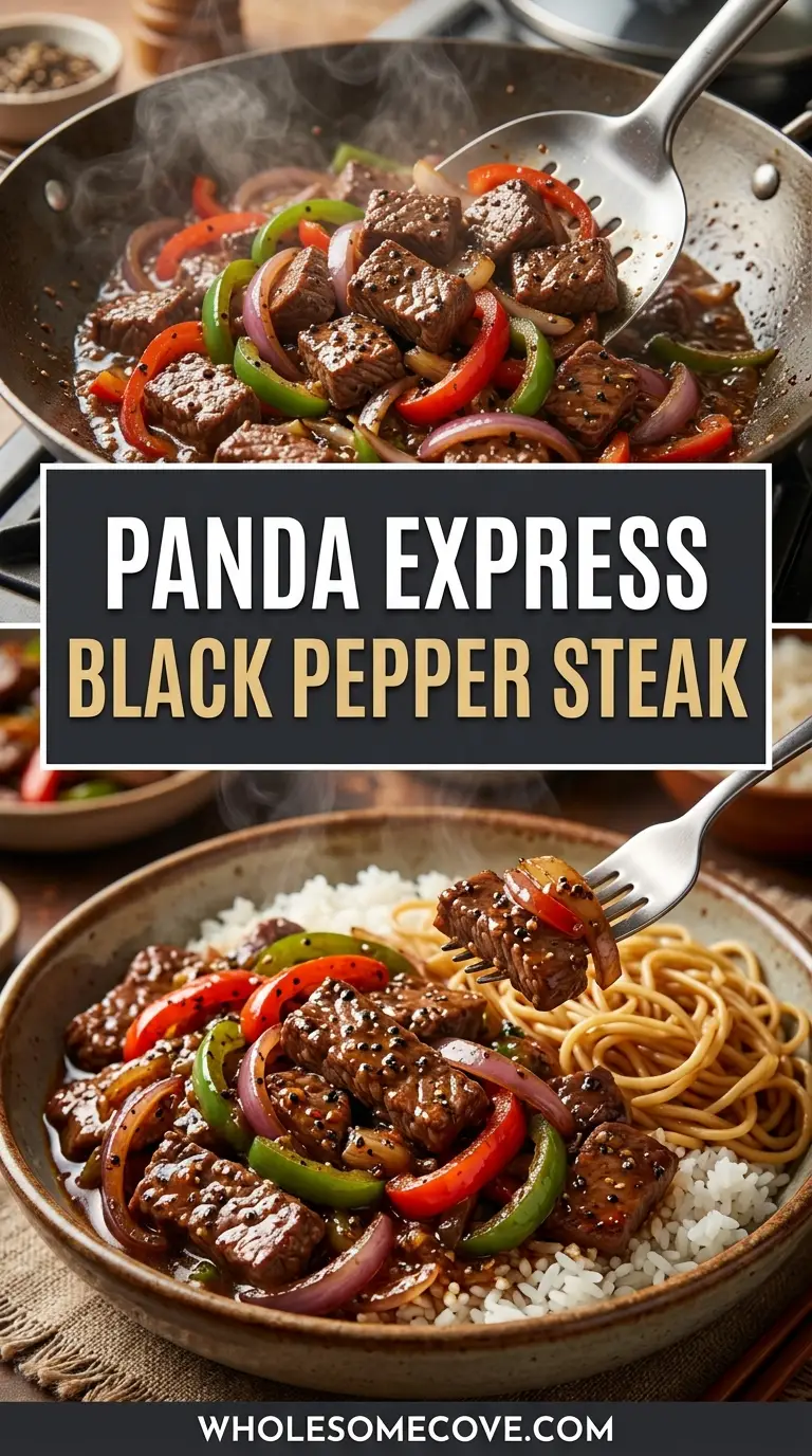 Panda Express Black Pepper Steak Recipe
