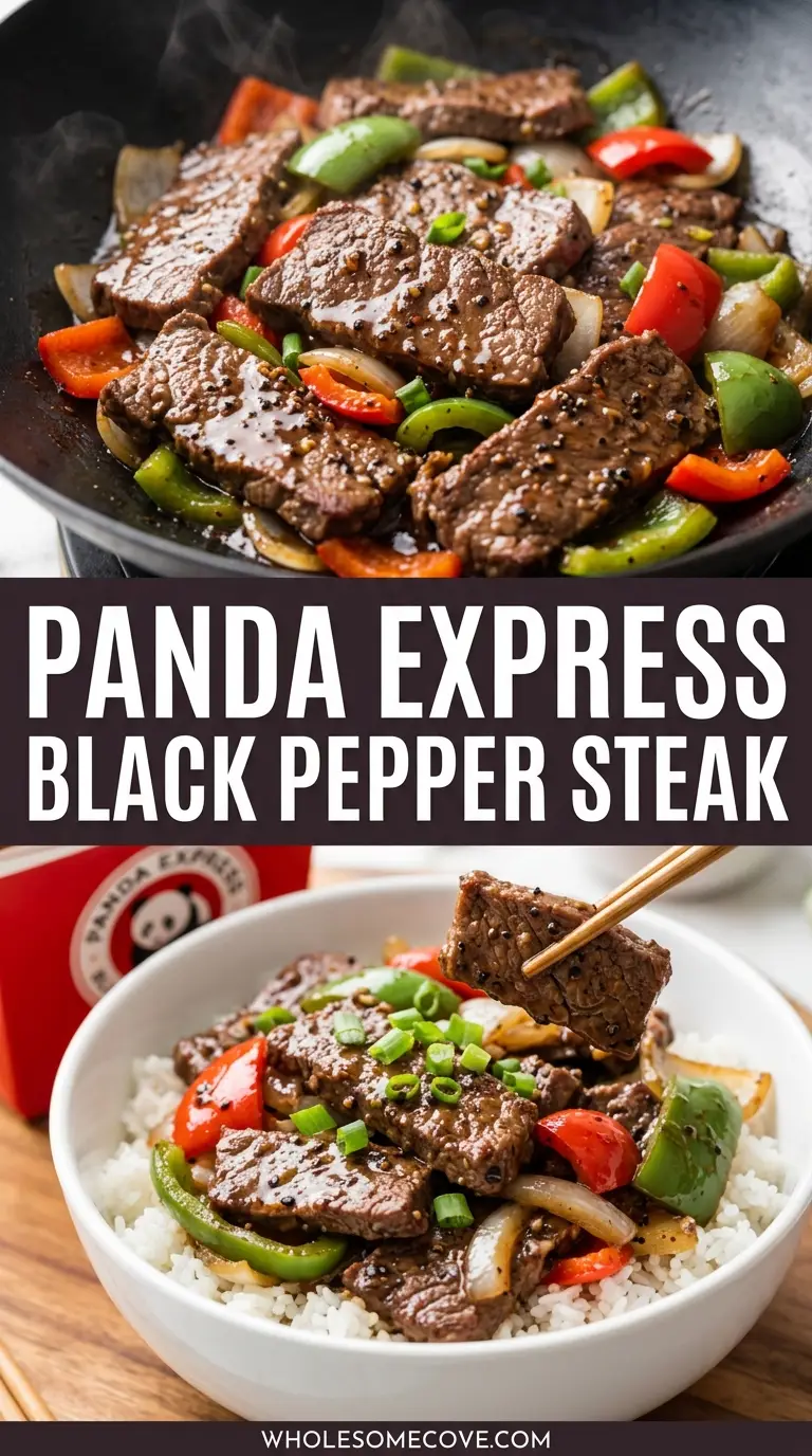 Panda Express Black Pepper Steak Recipe