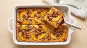 Peach Baked Oatmeal Recipe
