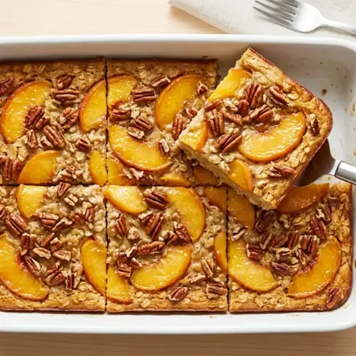 Peach Baked Oatmeal Recipe