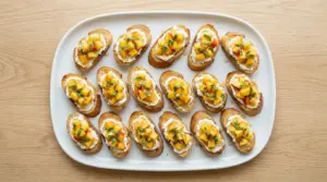 Peach Bruschetta Recipe