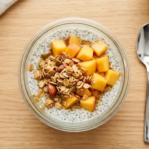 Peach Chia Pudding Recipe