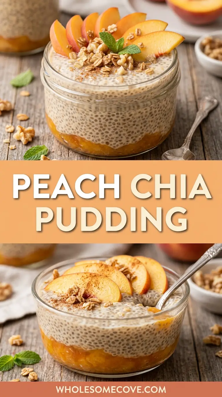 Peach Chia Pudding Recipe