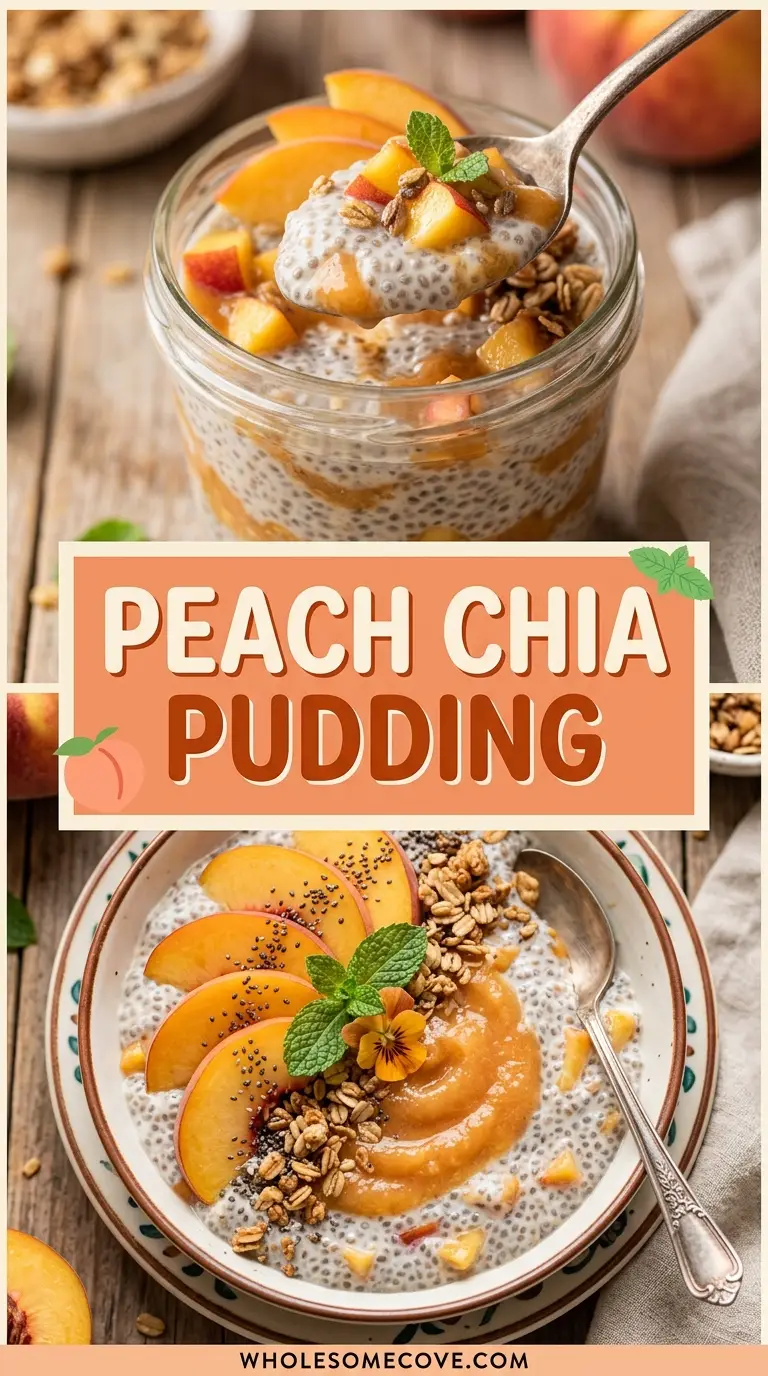 Peach Chia Pudding Recipe