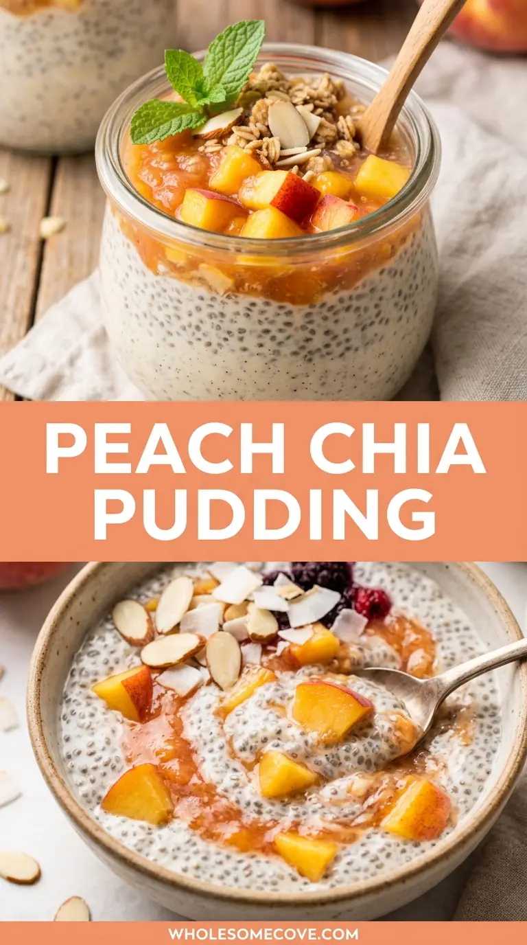 Peach Chia Pudding Recipe