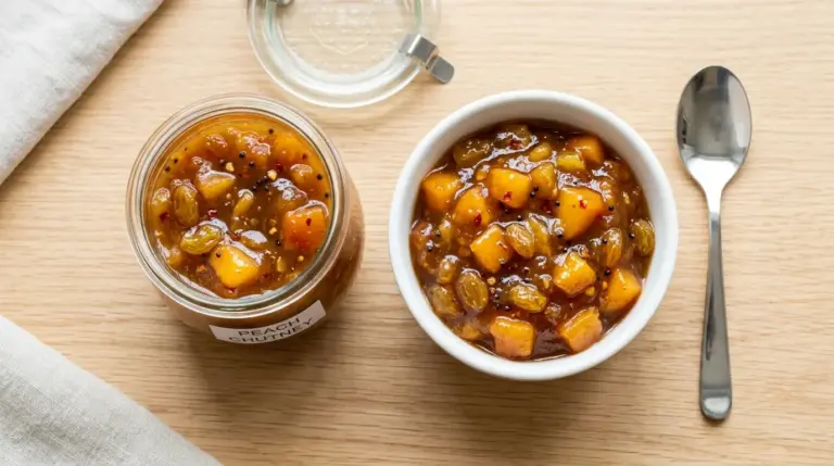 Peach Chutney Recipe
