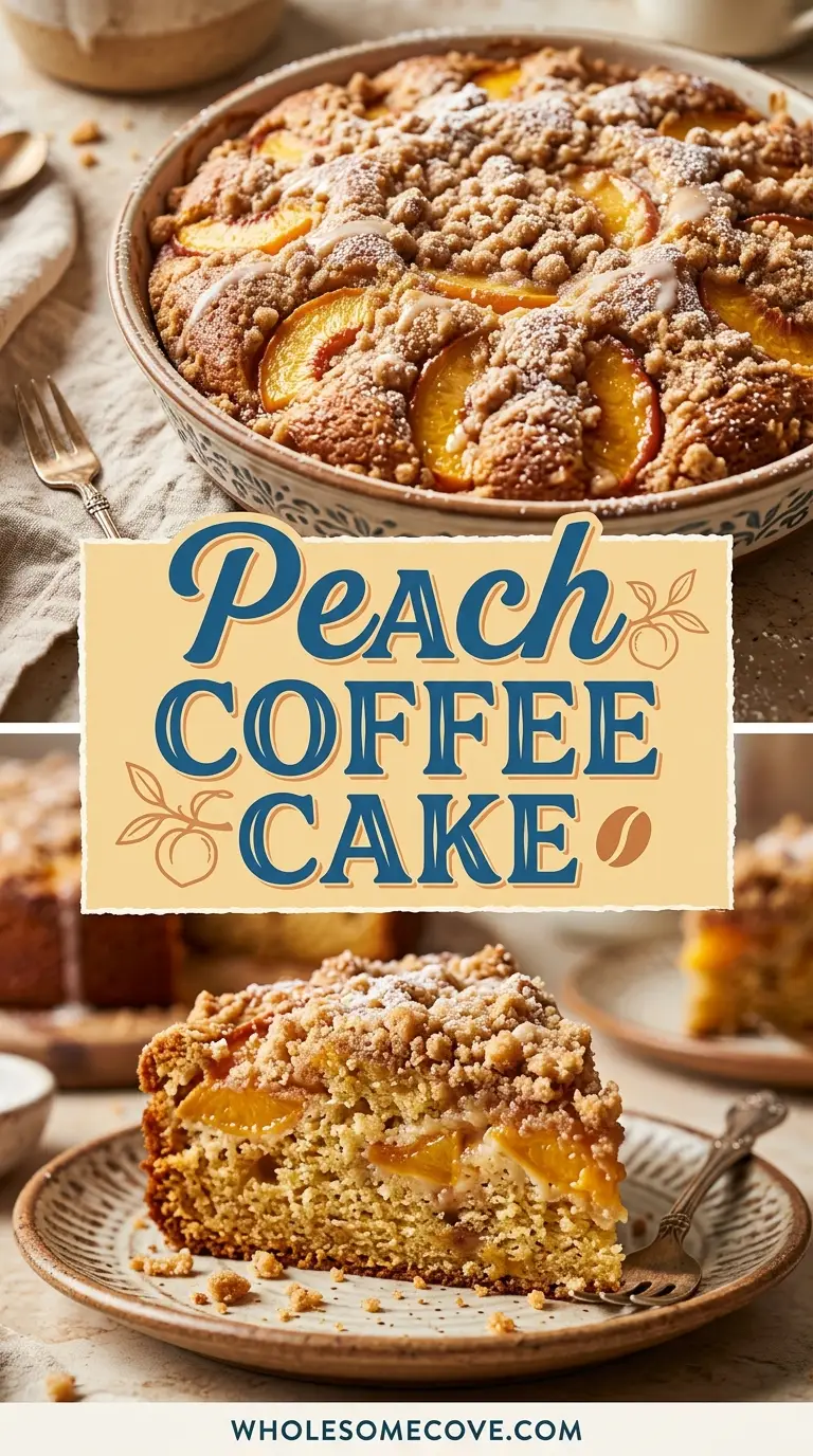 Peach Coffee Cake Recipe