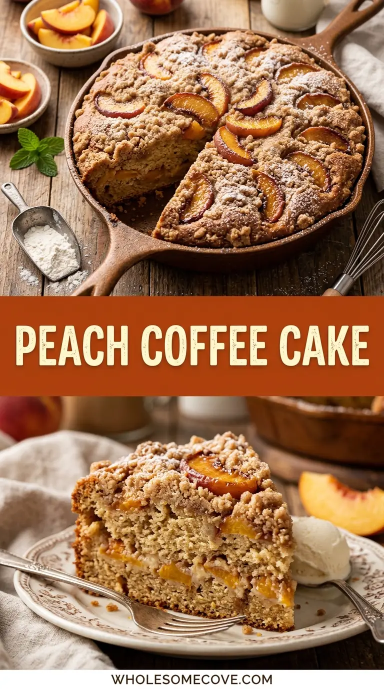 Peach Coffee Cake Recipe