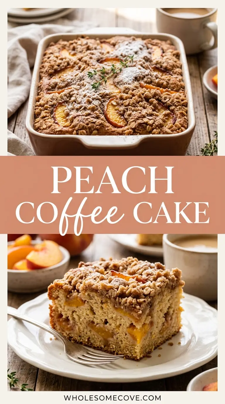 Peach Coffee Cake Recipe