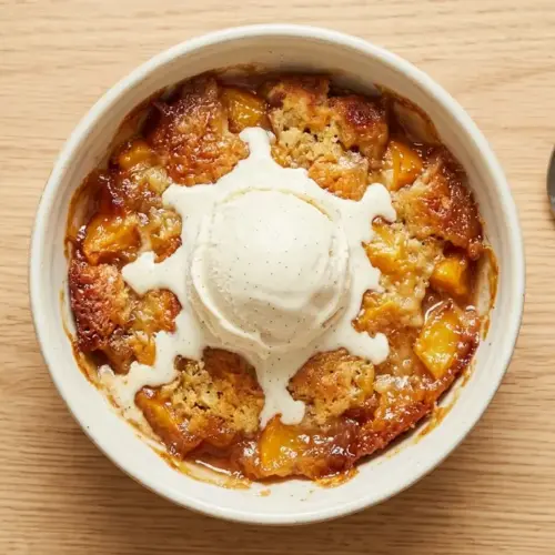Peach Dump Cake Recipe
