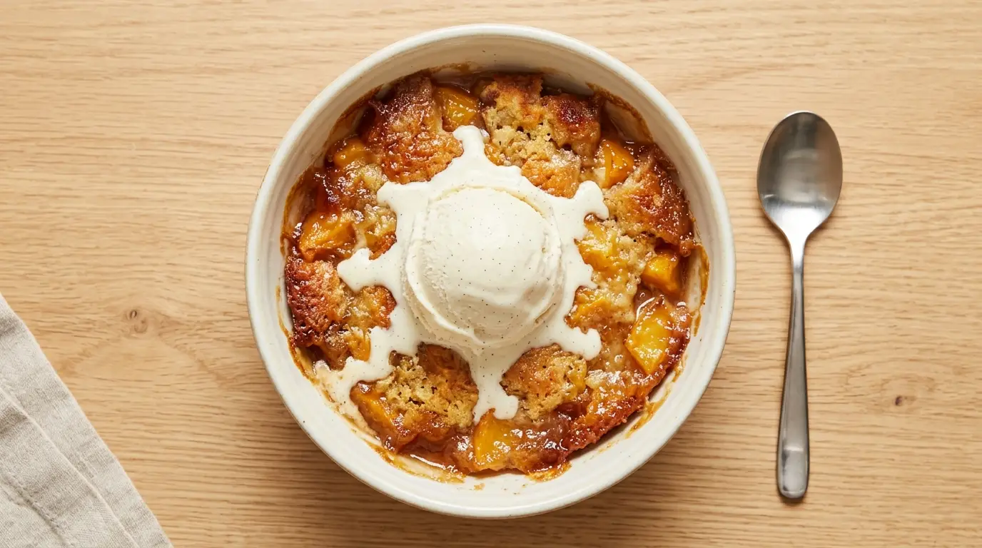 Peach Dump Cake Recipe