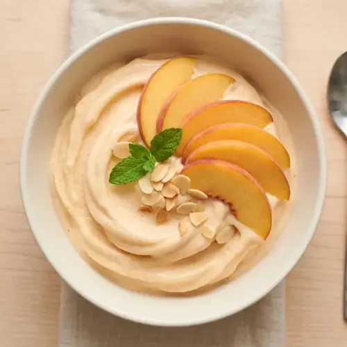 Peach Frozen Yogurt Recipe
