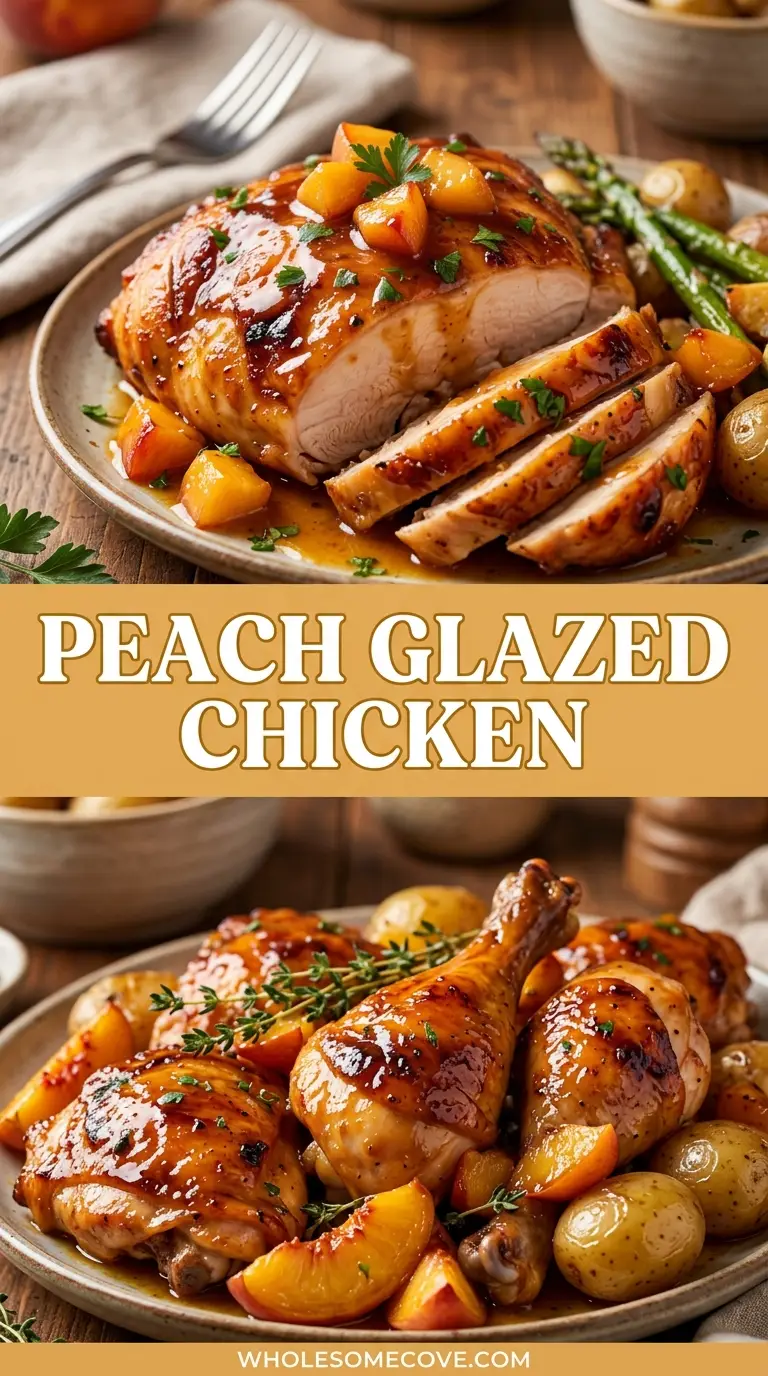 Peach Glazed Chicken Recipe