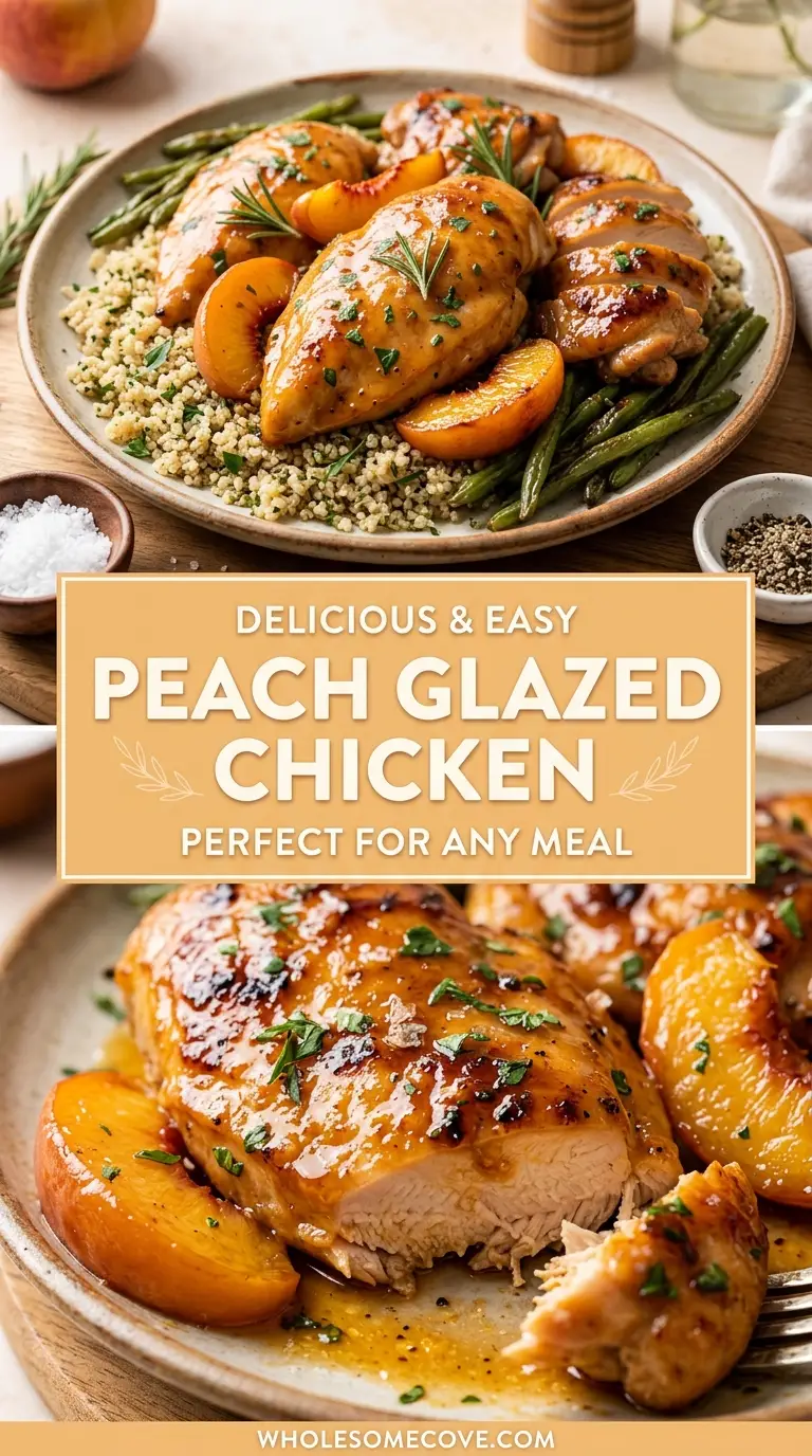 Peach Glazed Chicken Recipe